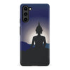 Samsung Galaxy S23 Plus Meditating Buddha Indian Phone Case - Blue