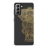 Samsung Galaxy S21 Plus Indian Elephant Phone Case in Black