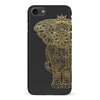 iPhone 7/8/SE Indian Elephant Phone Case in Black