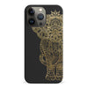 iPhone 14 Pro Indian Elephant Phone Case in Black