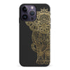 iPhone 14 Pro Max Indian Elephant Phone Case in Black