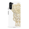Samsung Galaxy S23 Plus Indian Elephant Phone Case - White