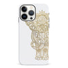 iPhone 13 Pro Indian Elephant Phone Case in White