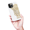 iPhone 13 Pro Max Indian Elephant Phone Case in White