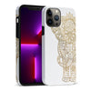 iPhone 13 Pro Max Indian Elephant Phone Case in White