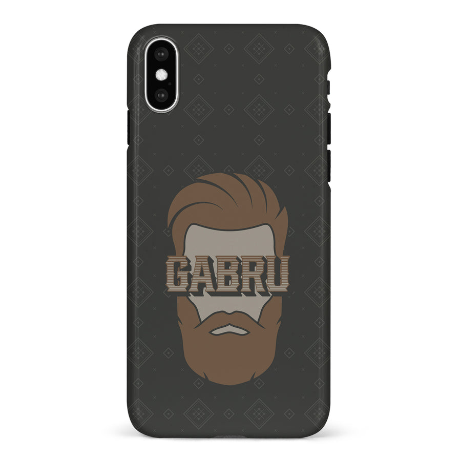 iPhone X/XS Gabru Indian Phone Case
