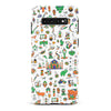 Samsung Galaxy S10 Plus Taste of India Phone Case in White