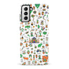 Samsung Galaxy S21 Taste of India Phone Case in White