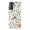 Samsung Galaxy S22 Taste of India Phone Case in White