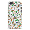 iPhone 7/8/SE Taste of India Phone Case in White