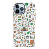 iPhone 12 Pro Taste of India Phone Case in White