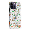 iPhone 14 Pro Max Taste of India Phone Case in White