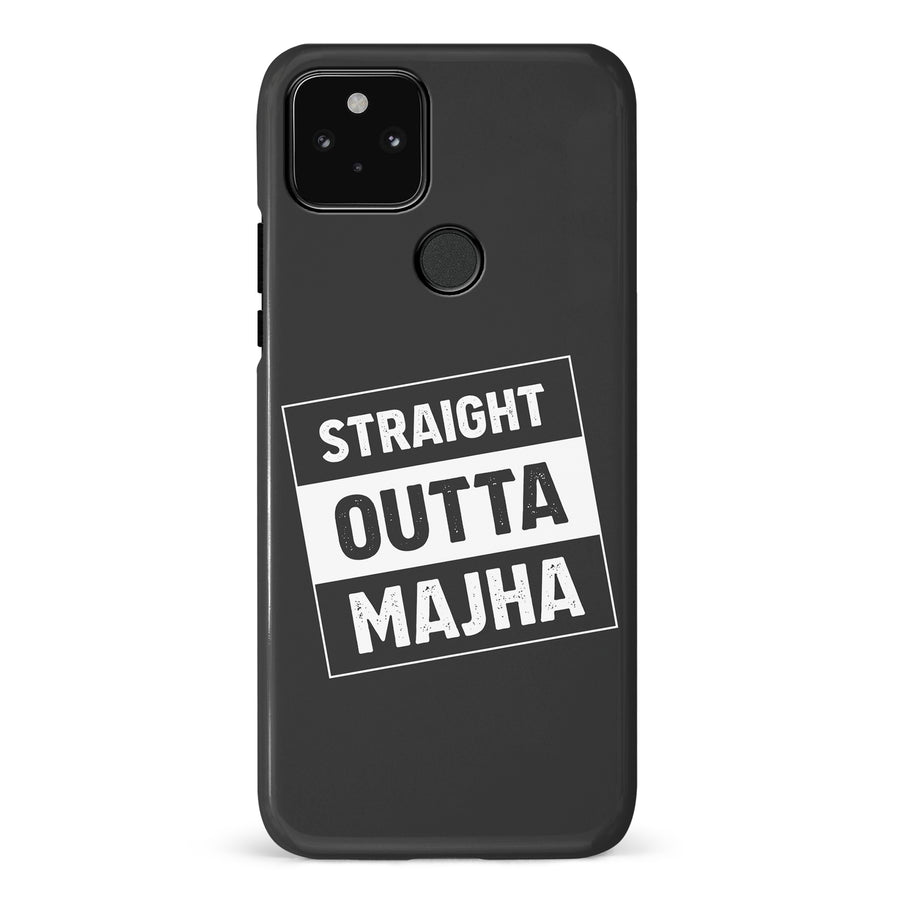 Google Pixel 5 Straight Outta Majha Phone Case