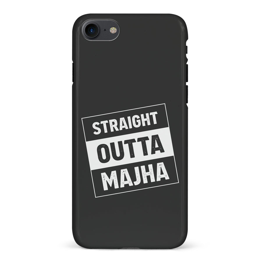 iPhone 7/8/SE Straight Outta Majha Phone Case