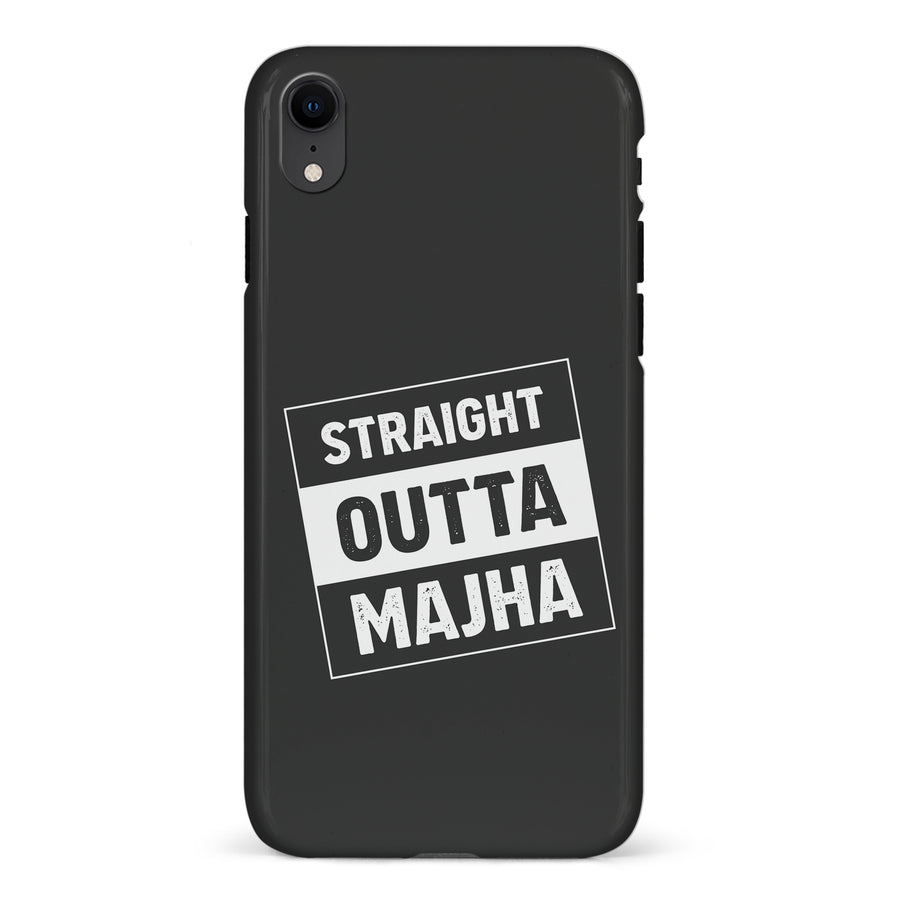 iPhone XR Straight Outta Majha Phone Case