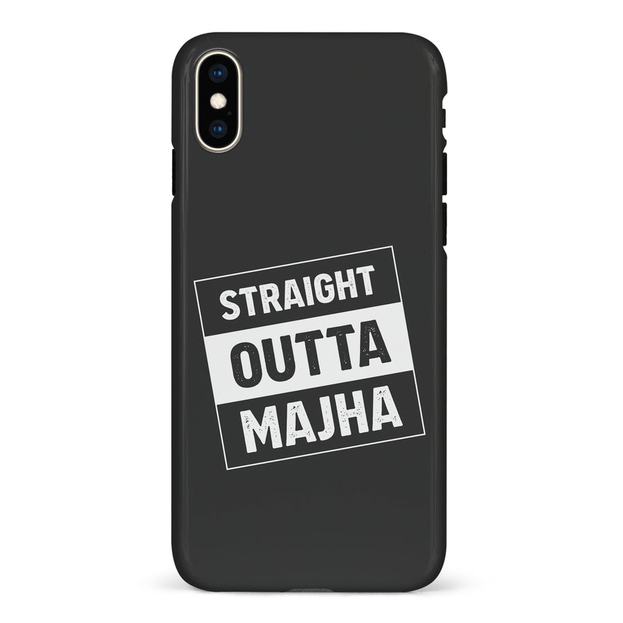iPhone XS Max Straight Outta Majha Phone Case