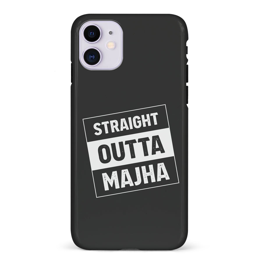 iPhone 11 Straight Outta Majha Phone Case