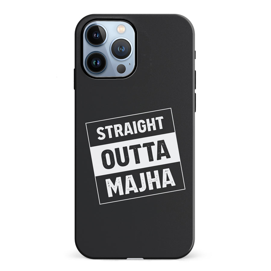 iPhone 12 Pro Straight Outta Majha Phone Case