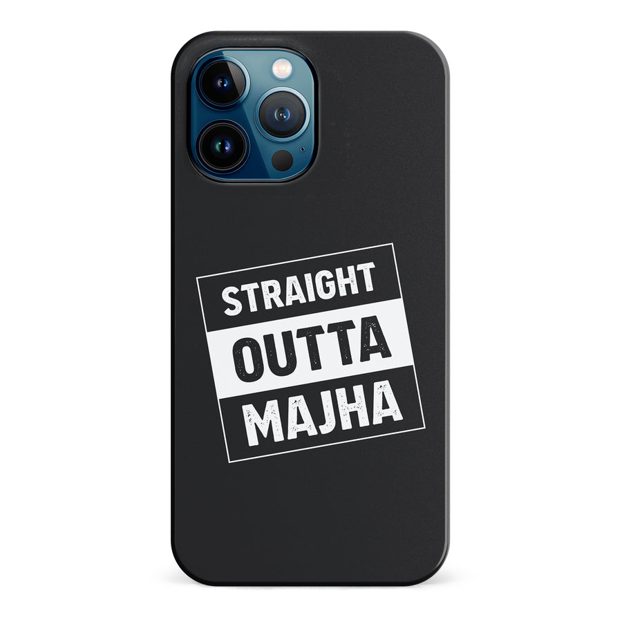 iPhone 12 Pro Max Straight Outta Majha Phone Case