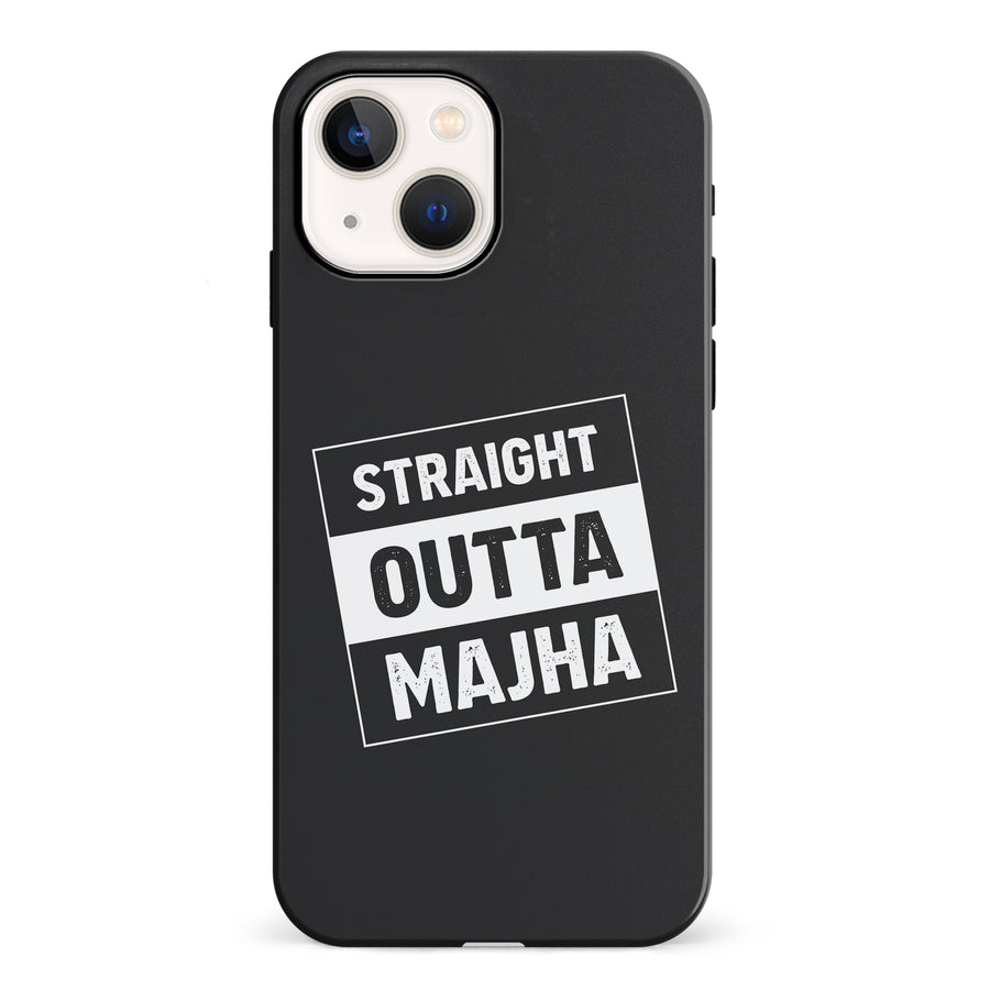 iPhone 13 Straight Outta Majha Phone Case