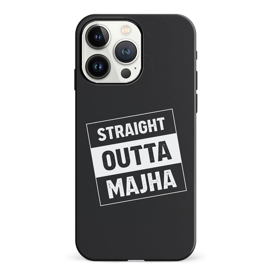 iPhone 13 Pro Straight Outta Majha Phone Case