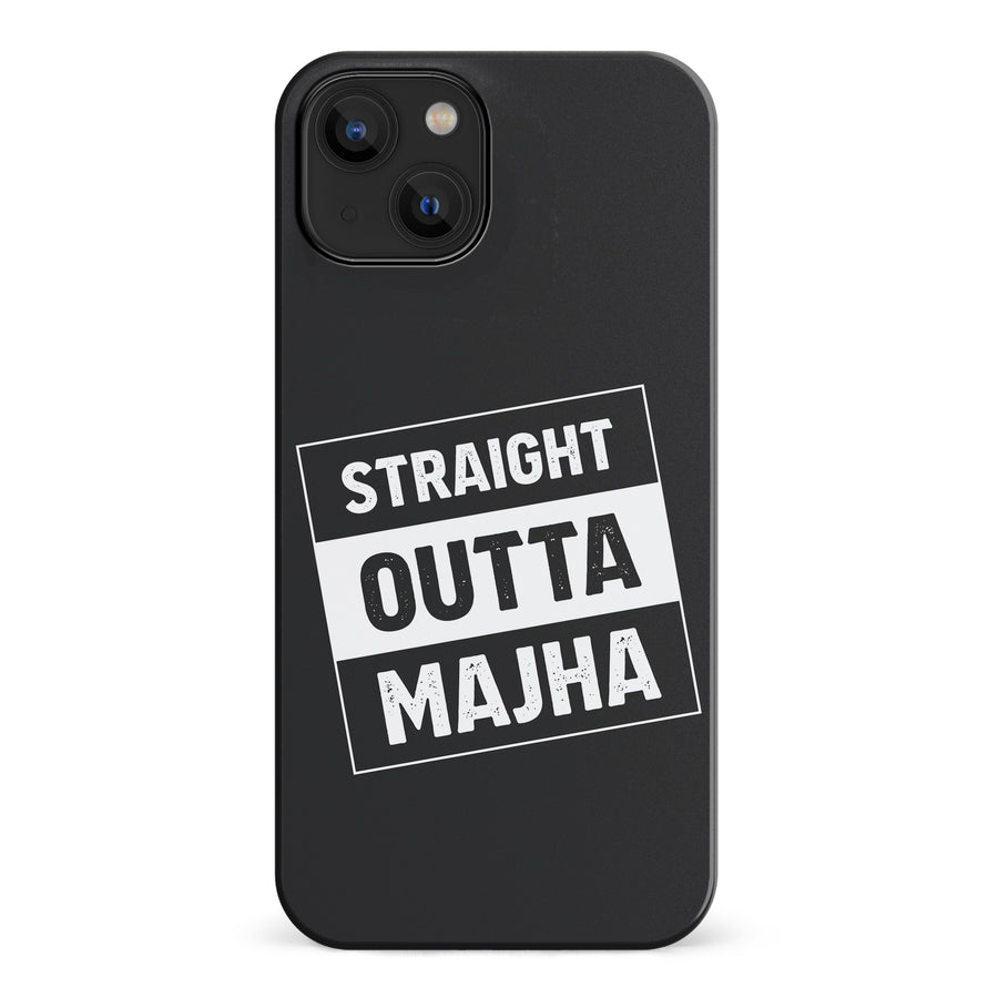 iPhone 14 Straight Outta Majha Phone Case