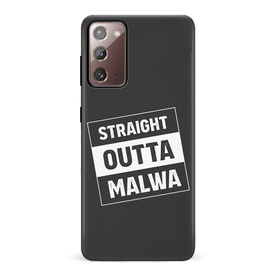 Samsung Galaxy Note 20 Straight Outta Malwa Phone Case
