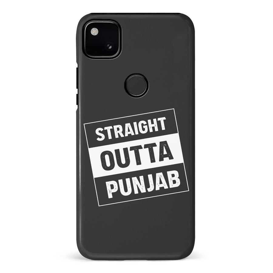 Google Pixel 4A Straight Outta Punjab Phone Case