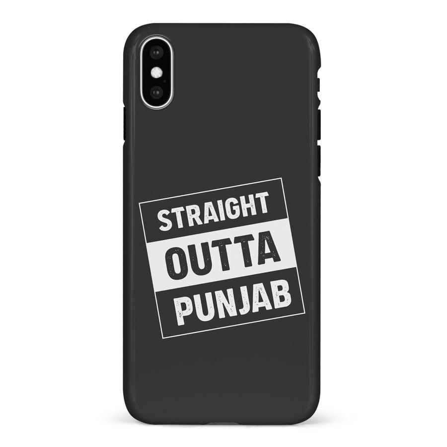 iPhone X/XS Straight Outta Punjab Phone Case