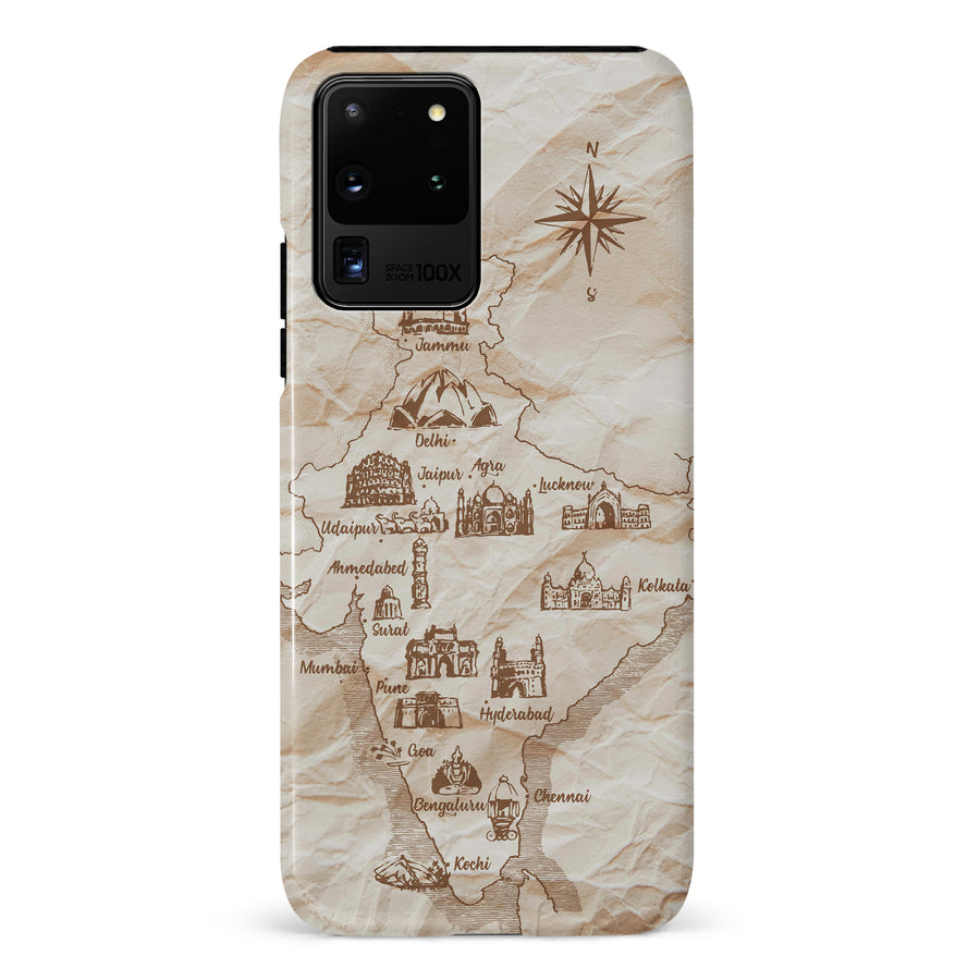 Samsung Galaxy S20 Ultra Map of India Phone Case