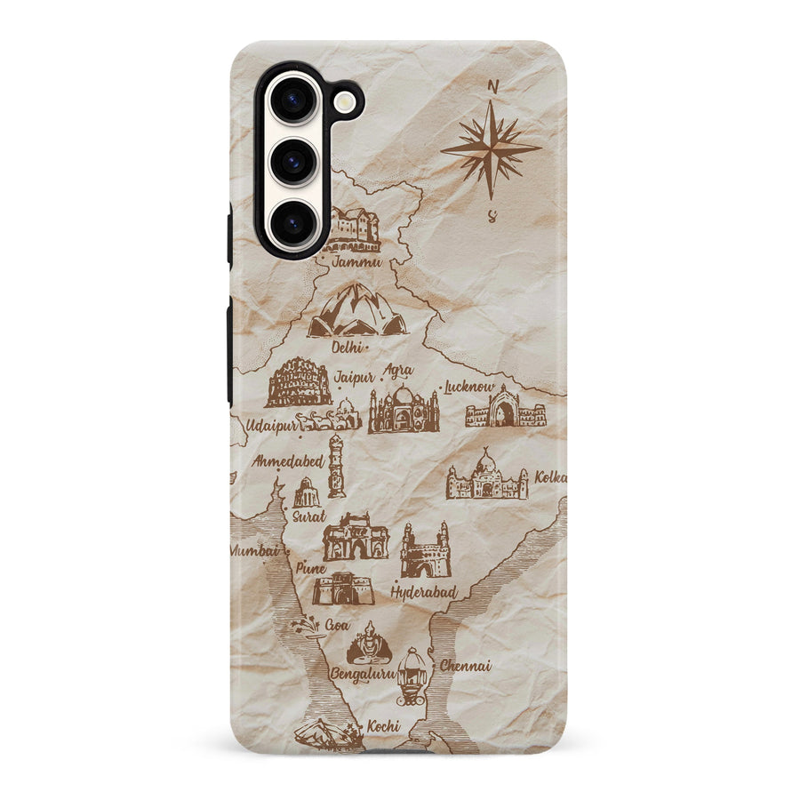 Samsung Galaxy S23 Map of India Phone Case