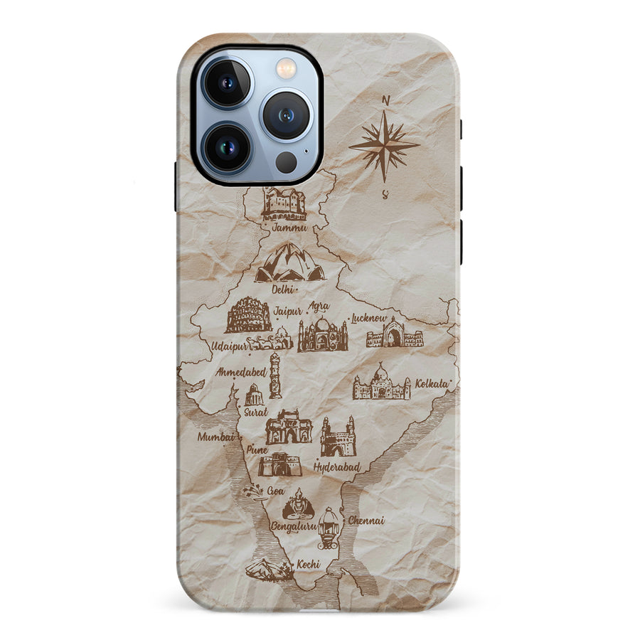 iPhone 12 Pro Map of India Phone Case