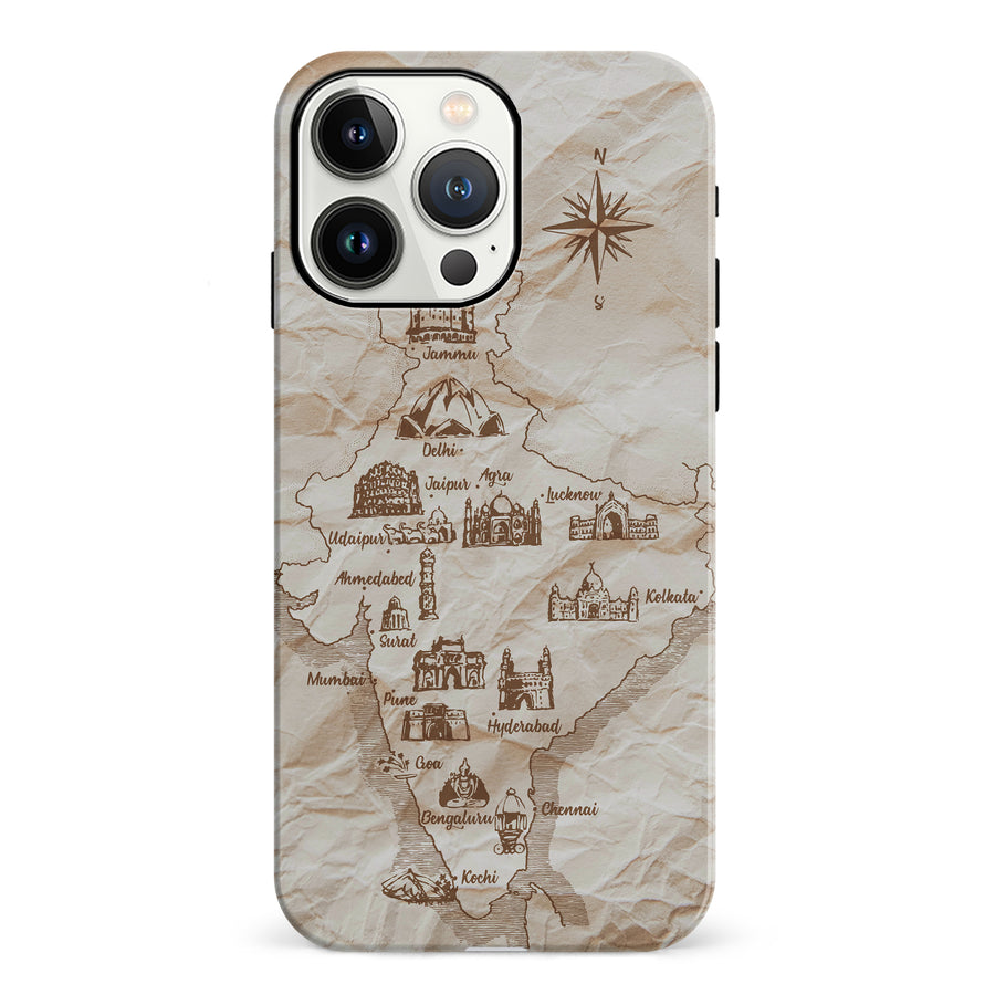 iPhone 13 Pro Map of India Phone Case