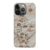 iPhone 14 Pro Map of India Phone Case