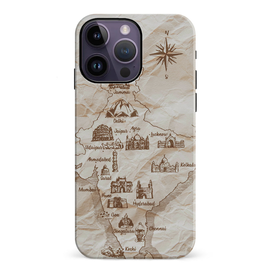 iPhone 14 Pro Max Map of India Phone Case
