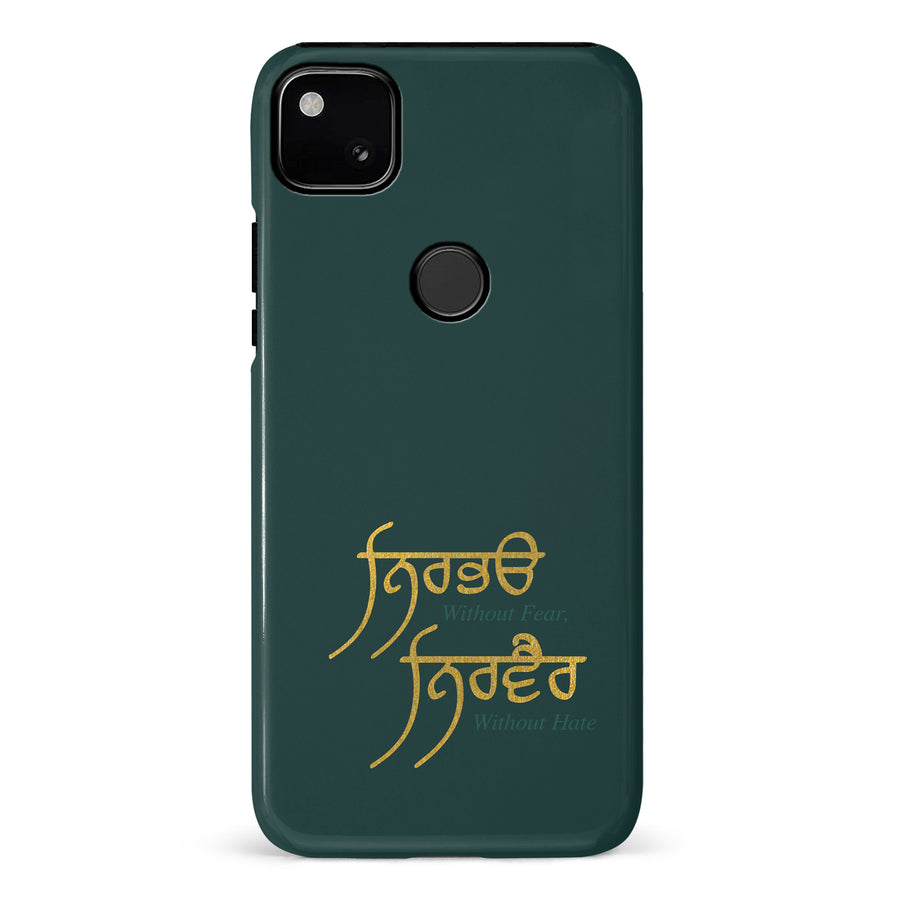 Google Pixel 4A Without Fear Indian Phone Case