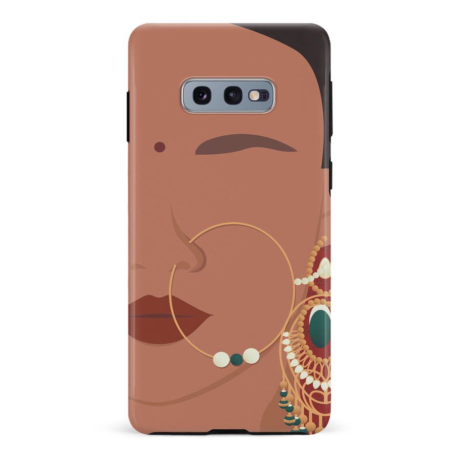 Samsung Galaxy S10e Punjabi Kudi Indian Phone Case in Tan
