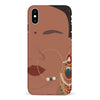 iPhone X/XS Punjabi Kudi Indian Phone Case in Tan