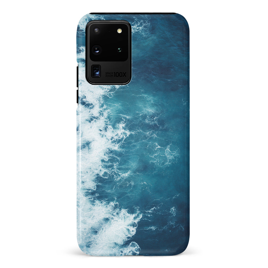 Samsung Galaxy S20 Ultra Ocean Waves Phone Case