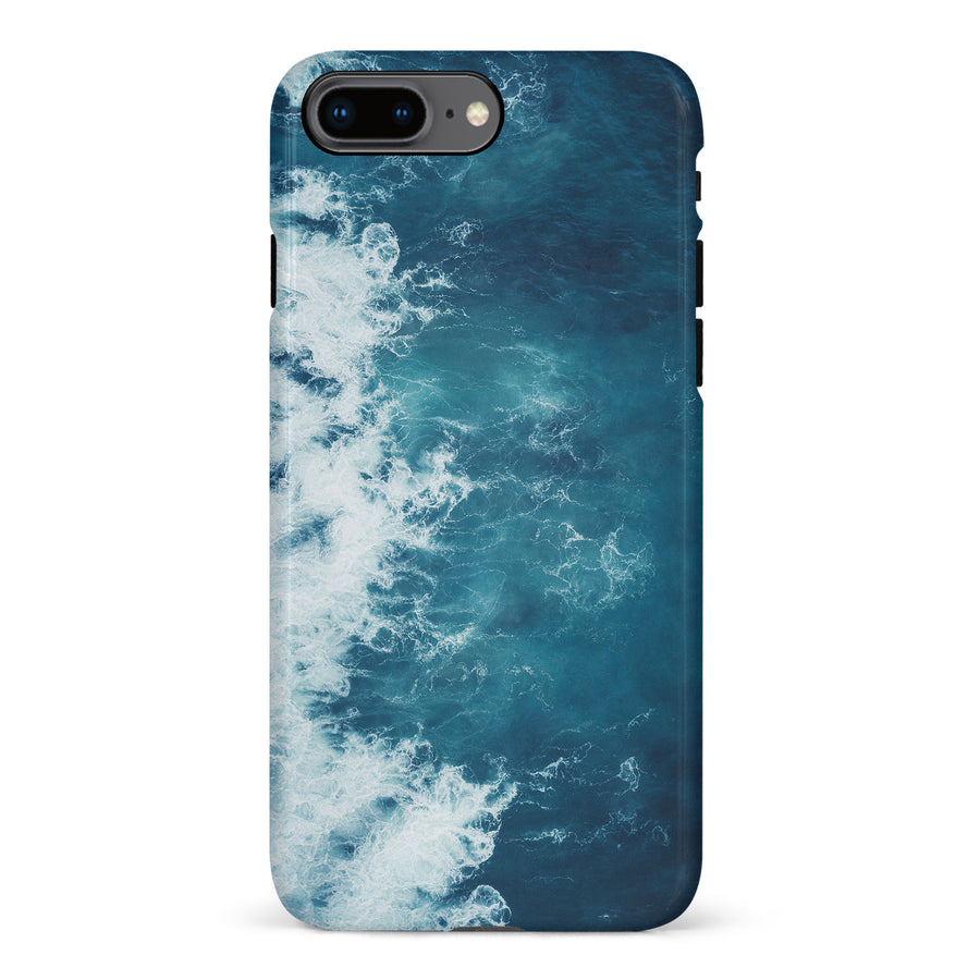 iPhone 8 Plus Ocean Waves Phone Case