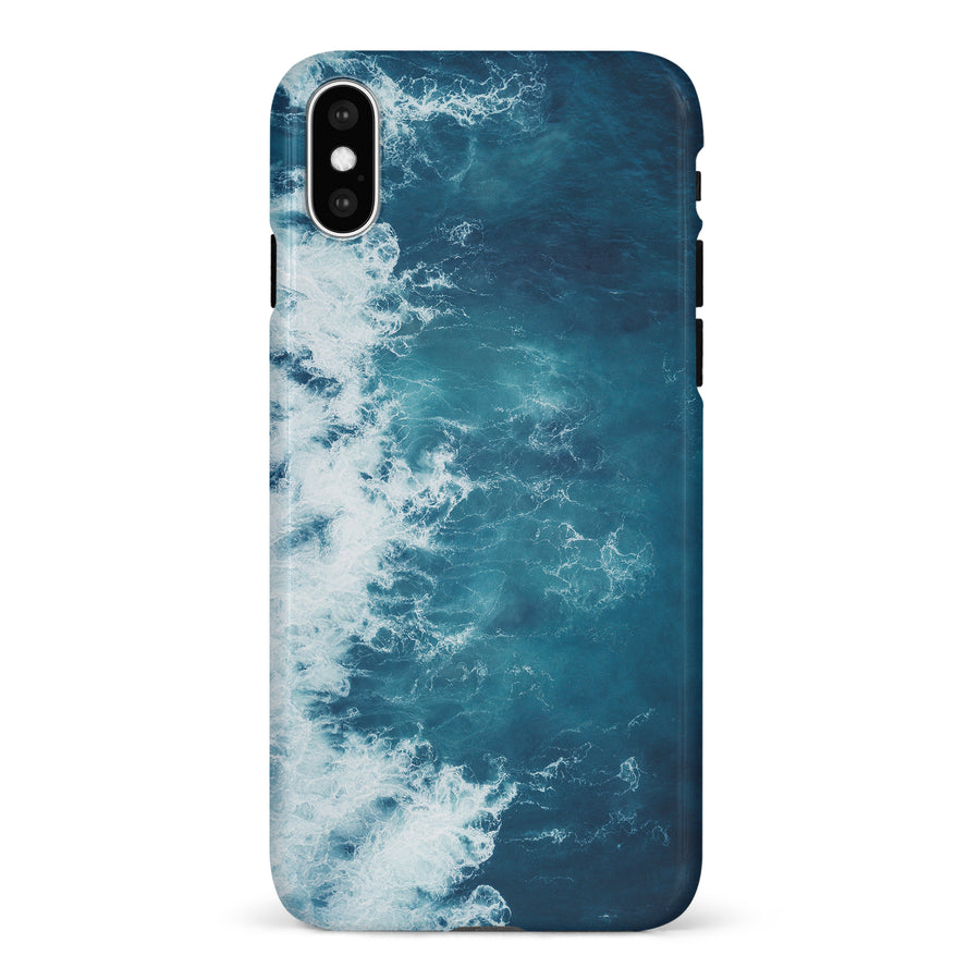 iPhone X/XS Ocean Waves Phone Case