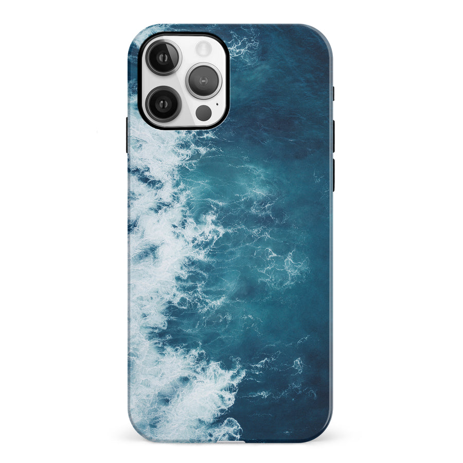 iPhone 12 Ocean Waves Phone Case