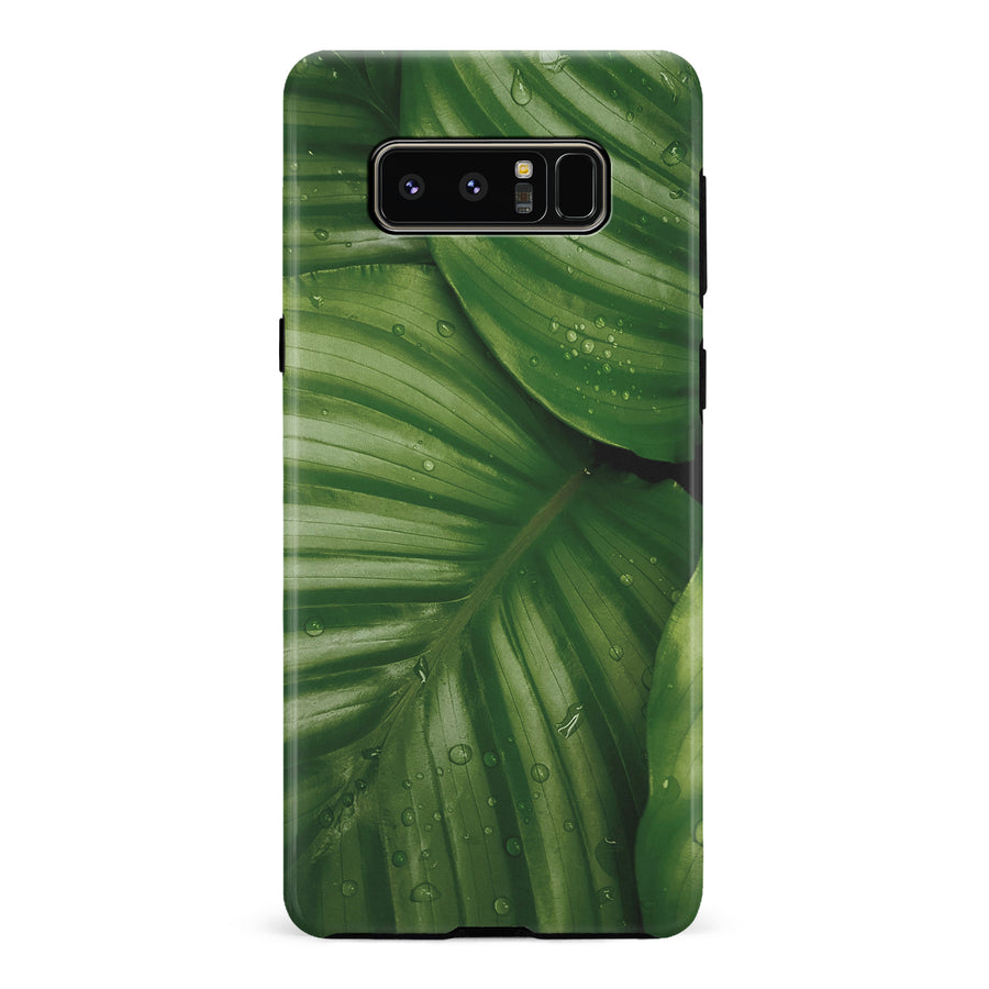 Samsung Galaxy Note 8 Leafy Lines One Phone Case