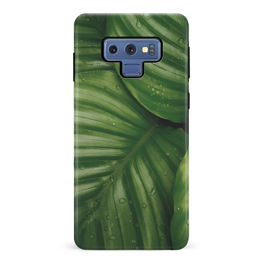 Samsung Galaxy Note 9 Leafy Lines One Phone Case