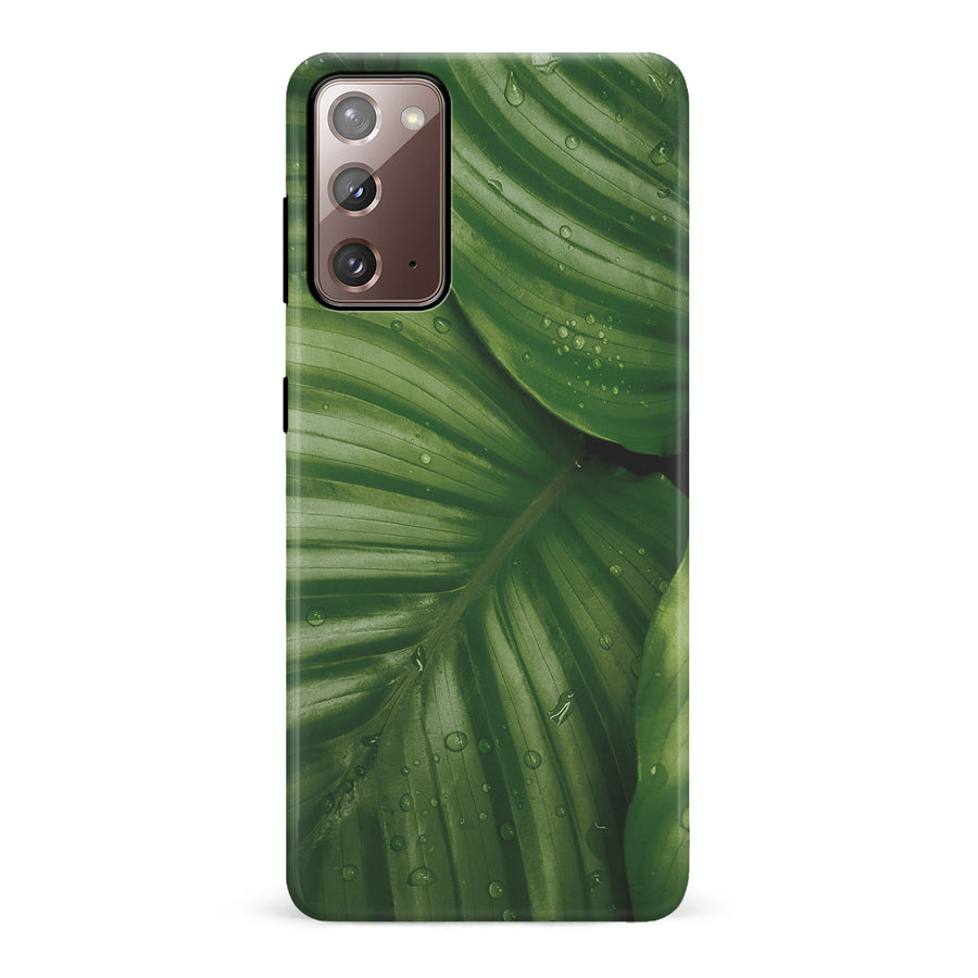 Samsung Galaxy Note 20 Leafy Lines One Phone Case
