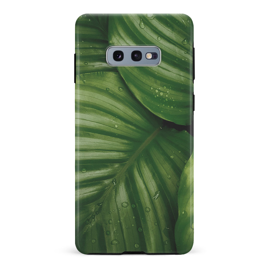 Samsung Galaxy S10e Leafy Lines One Phone Case