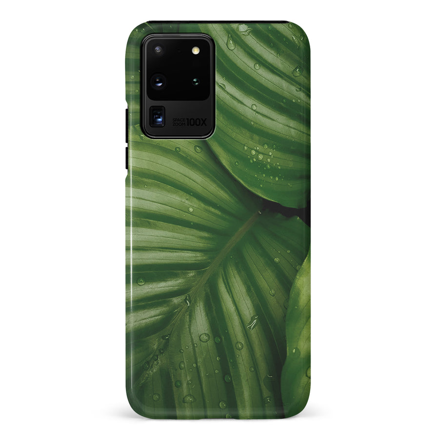 Samsung Galaxy S20 Ultra Leafy Lines One Phone Case