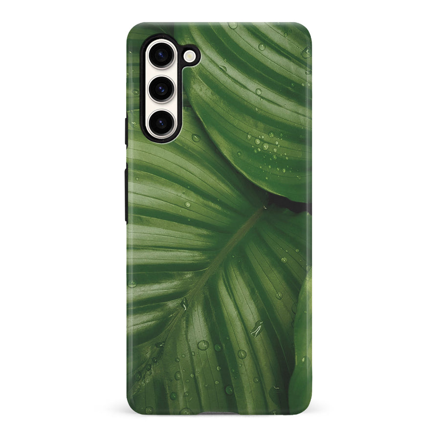 Samsung Galaxy S23 Leafy Lines One Phone Case