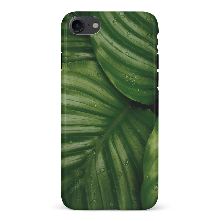 iPhone 7/8/SE Leafy Lines One Phone Case