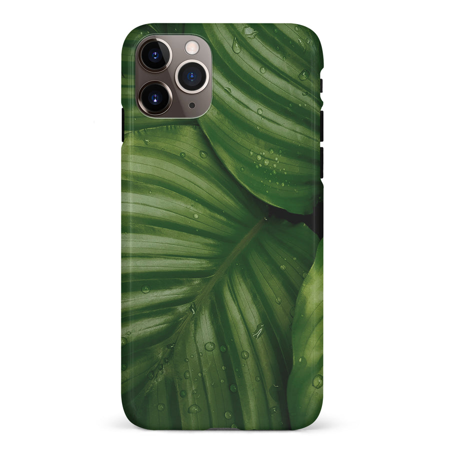 iPhone 11 Pro Max Leafy Lines One Phone Case